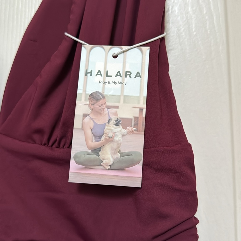 Nwt! Halara Deep V Neck Split Backless Sleeveless… - image 8